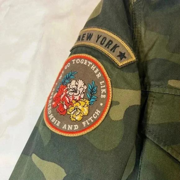 Abercrombie and Fitch military inspired jacket - Picture 4 of 7
